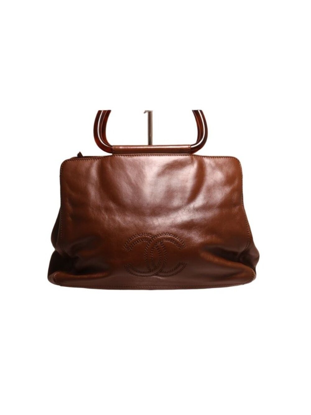 Chanel CC Logo Lambskin Handbag